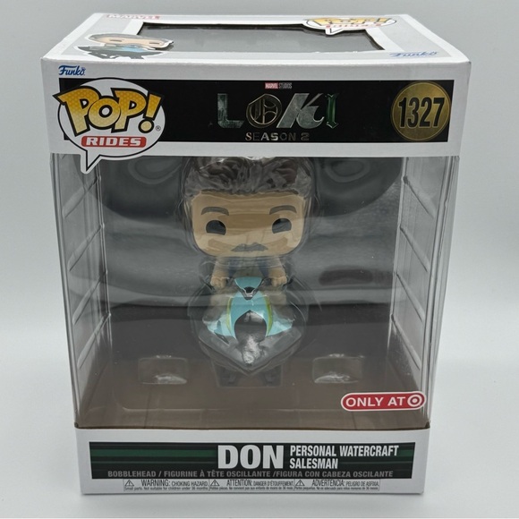 Funko Other - Funko Pop! Rides Marvel Loki Season 2 Don Personal Watercraft Salesman #1327
